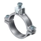 OBO BETTERMANN - Fascetta messa a terra per conduttore tondo 1/2" in zinco pressofuso zincato galvanicamente.