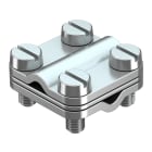 OBO BETTERMANN - Morsetto a clip 4-16mm² Ottone nichelato 470