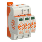 OBO BETTERMANN - Limitatore sovratensione V50-3 con FS-280V 3 poli.