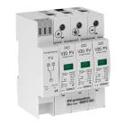 OBO BETTERMANN - Limitatore sovratensione V20 3 poli per impianti fotovoltaici e RS 600V DC.