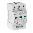 OBO BETTERMANN - Limitatore sovratensione V20-C 3 poli per impianti PV 600V DC.