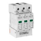 OBO BETTERMANN - Limitatore sovratensione V20 3 poli per impianti fotovoltaici 1000V DC.