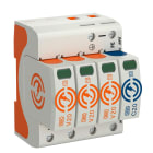 OBO BETTERMANN - Limitatore sovratensione V20-3 poli con NPE 150V.
