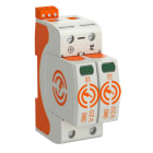 OBO BETTERMANN - Limitatore sovratensione V20-2 con FS-280V, 2 poli.