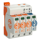 OBO BETTERMANN - Limitatore sovratensione V20-3 poli con NPE e FS-280V.