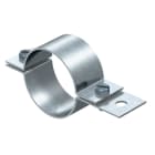OBO BETTERMANN - Morsetto per tubi DIN-3/8 in acciaio zincato a caldo per immersione.