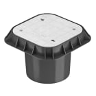 OBO BETTERMANN - 5700 Pozzetto di ispezione senza unita di taglio 300x300x214 in plastica.