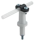 OBO BETTERMANN - Supporto a conduttore tetto con sovraprezzo 50mm in Poliammide.