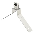 OBO BETTERMANN - 132 P VA supporto conduttore tetto per tetti metallici 8mm acciaio, INOX A2 1.4301.