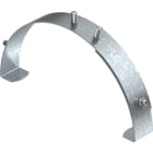 OBO BETTERMANN - 132 GB-M8 supporto conduttore tetto per colmo con bullone in acciaio zincato a caldo per immersione.