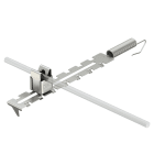 OBO BETTERMANN - 132 Supporto Asta Tetto Regolaz. Lunghezza Variabile 8mm Acciaio Inox A2 1.4301.