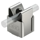 OBO BETTERMANN - Morsetto di fissaggio per conduttore tondo 8mm Acciaio VA M8 1.4301 177 INOX A2.