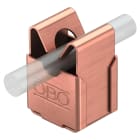 OBO BETTERMANN - Morsetto di fissaggio 8mm Acciaio INOX A2 1.4301 ramato VA-VK M8 177 20.