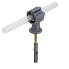 OBO BETTERMANN - Morsetto di fissaggio 30mm Poliammide grigio B-HD30 con vite per legno.