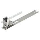 OBO BETTERMANN - 157mm supporto conduttore tetto in acciaio inox A2 1.4301, lunghezza 210mm.
