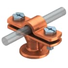 OBO BETTERMANN - Morsetto di fissaggio 8-10mm in zinco pressofuso ramato. 5230217