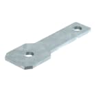 OBO BETTERMANN - Staffa di collegamento dritta 120x45x40 in acciaio zincato a caldo per immersione.