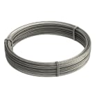 OBO BETTERMANN - Fune di tensionamento con anima in canapa 6 Acciaio INOX A4 1.4401 non trattato ulteriore trattamento.