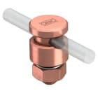 OBO BETTERMANN - Morsetto di fissaggio per conduttore tondo 8-10mm in rame N-CU 5001.