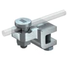 OBO BETTERMANN - Morsetto di fissaggio DIN-FT 12, contatto 12mm in acciaio zincato a caldo per immersione.
