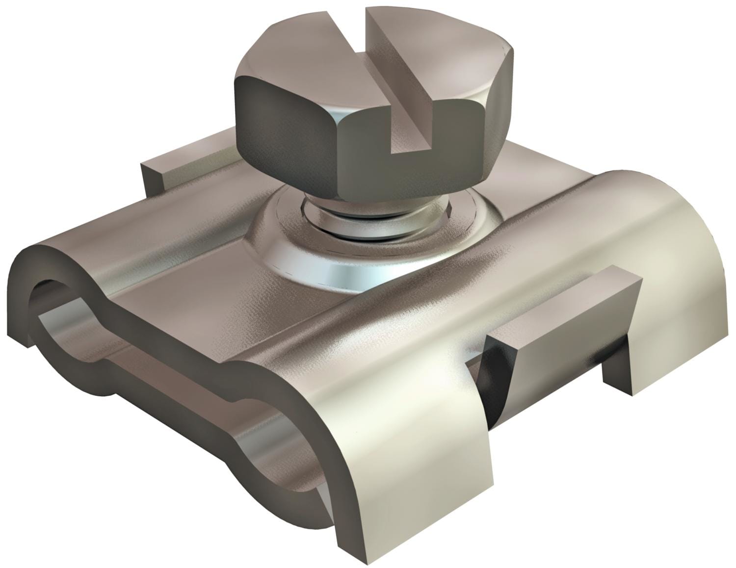 OBO BETTERMANN - Morsetto per cavo metallico 3-6mm Acciaio, INOX A4 1.4571 non trattato, ulteriore trattamento.