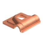 OBO BETTERMANN - 249 8-10 CU-OT Connettore Quick Coperchio 40x40mm Rame.