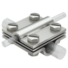 OBO BETTERMANN - Morsetto a croce 8-10mm Acciaio, INOX A4 1.4571 V4A 252 8-10X16.
