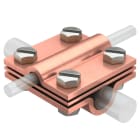 OBO BETTERMANN - Morsetto a croce 8-10mm in rame per connessioni elettriche di precisione.