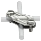 OBO BETTERMANN - Morsetto a croce 8-10mm Acciaio VA INOX A2 1.4301 250 VA.