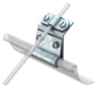OBO BETTERMANN - Morsetto saldagronda 8mm acciaio zincato a caldo per immersione DIN 262 A-FT.