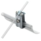 OBO BETTERMANN - Morsetto saltagronda 8mm acciaio zincato caldo immersione 267.