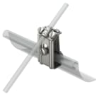 OBO BETTERMANN - Morsetto saltagronda 8mm Acciaio INOX A2 1.4301 VA 267.