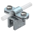OBO BETTERMANN - Morsetto di fissaggio 8-10mm in acciaio zincato a caldo per immersione FT 270.