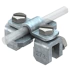 OBO BETTERMANN - Morsetto di fissaggio 8/10mm in acciaio zincato a caldo per immersione.