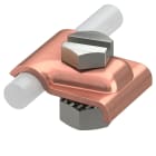 OBO BETTERMANN - Morsetto S-CU 324 con vite M8x25mm in rame.