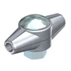 OBO BETTERMANN - Connettore 8mm in Zinco pressofuso zincato galvanicamente.