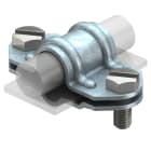 OBO BETTERMANN - Morsetto sezionamento 8-10mm in acciaio zincato per immersione.