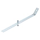 OBO BETTERMANN - Supporto pluviale regolabile 420mm in acciaio zincato continuo per il supporto 301 V.