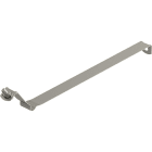 OBO BETTERMANN - Supporto pluviale con scanalatura 120mm in Acciaio INOX A2 1.4301.
