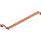 OBO BETTERMANN - Supporto pluviale con scanalatura 120mm in rame per il sistema di drenaggio 301 S-CU.