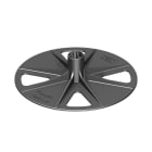 OBO BETTERMANN - Riscontro per FangFix Junior 150x150x36 in Polipropilene nero grafite RAL 9011.