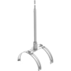 OBO BETTERMANN - Supporto asta captazione per colmo 1m in acciaio inox A2 1.4301.