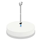 OBO BETTERMANN - Distanziatore per sistema FangFix 1000mm in plastica rinforzata di fibra di vetro grigio chiaro.