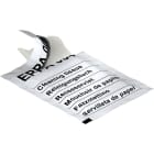 OBO BETTERMANN - Pezza per pulire per conduttore ISCON 140x200mm Carta in cellulosa polipropilene.