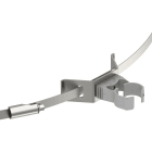 OBO BETTERMANN - Supporto fascia tensionatore per cavo Iscon, grigio Ø26mm in poliammide chiaro.