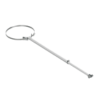 OBO BETTERMANN - Distanziatore isolato regolabile lunghezza variabile 550-1000mm in plastica rinforzata di fibra di vetro.