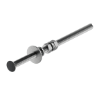 OBO BETTERMANN - Astina filettata per 3 supporti cemento FangFix 430mm in acciaio inox A2 1.4301.