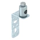 OBO BETTERMANN - 101 WG-16 ISO-COMBI attacco parete angolato 200x160x65 Acciaio INOX A2 1.4301.