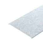 OBO BETTERMANN - Coperchio a scatto per passerella grigliata 400x3000 in acciaio zincato a caldo per immersione.