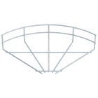 OBO BETTERMANN - Curva 90° passerella grigliata 55x200 in Acciaio zincato a caldo per immersione.